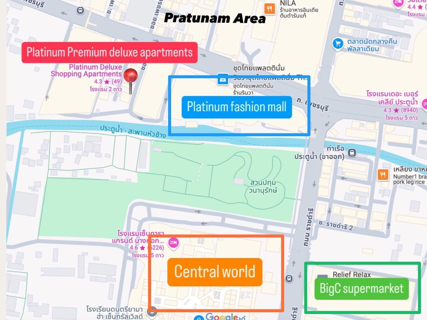 Platinum Premium Deluxe Apartments Bangkok Extérieur photo